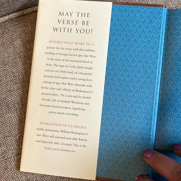 Free with purchase William Shakespeare’s STAR WARS By: Ian Doescher ~ BOOK - Picture 3 of 6